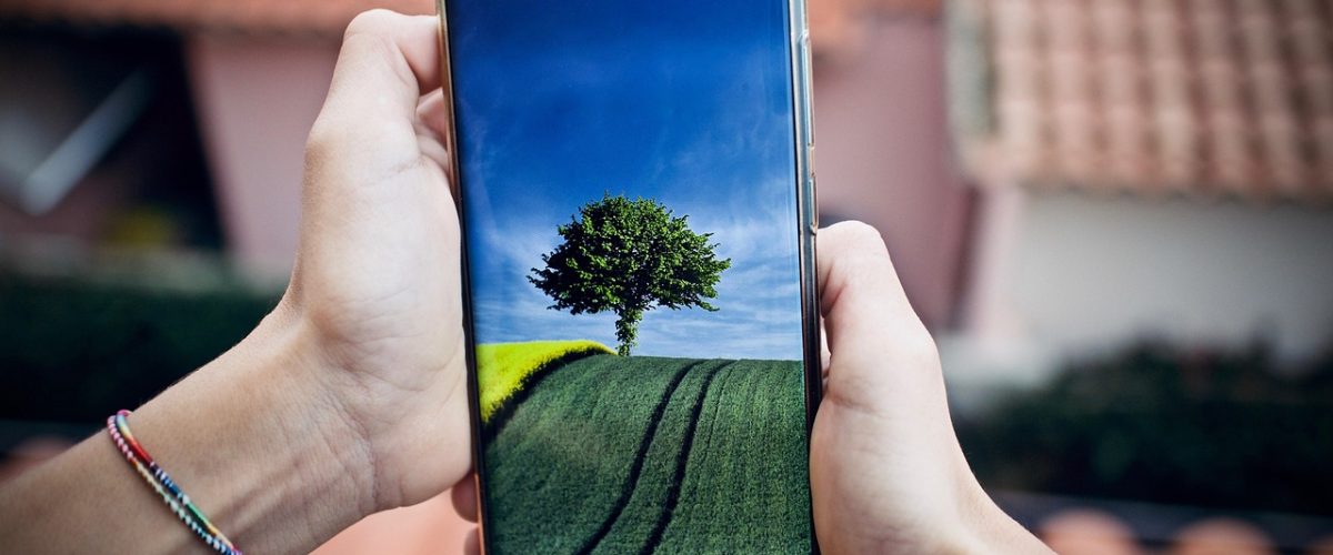 iPhone设备屏幕上展示应用版本列表界面，柔和薄荷绿背景光线，画面简洁专业